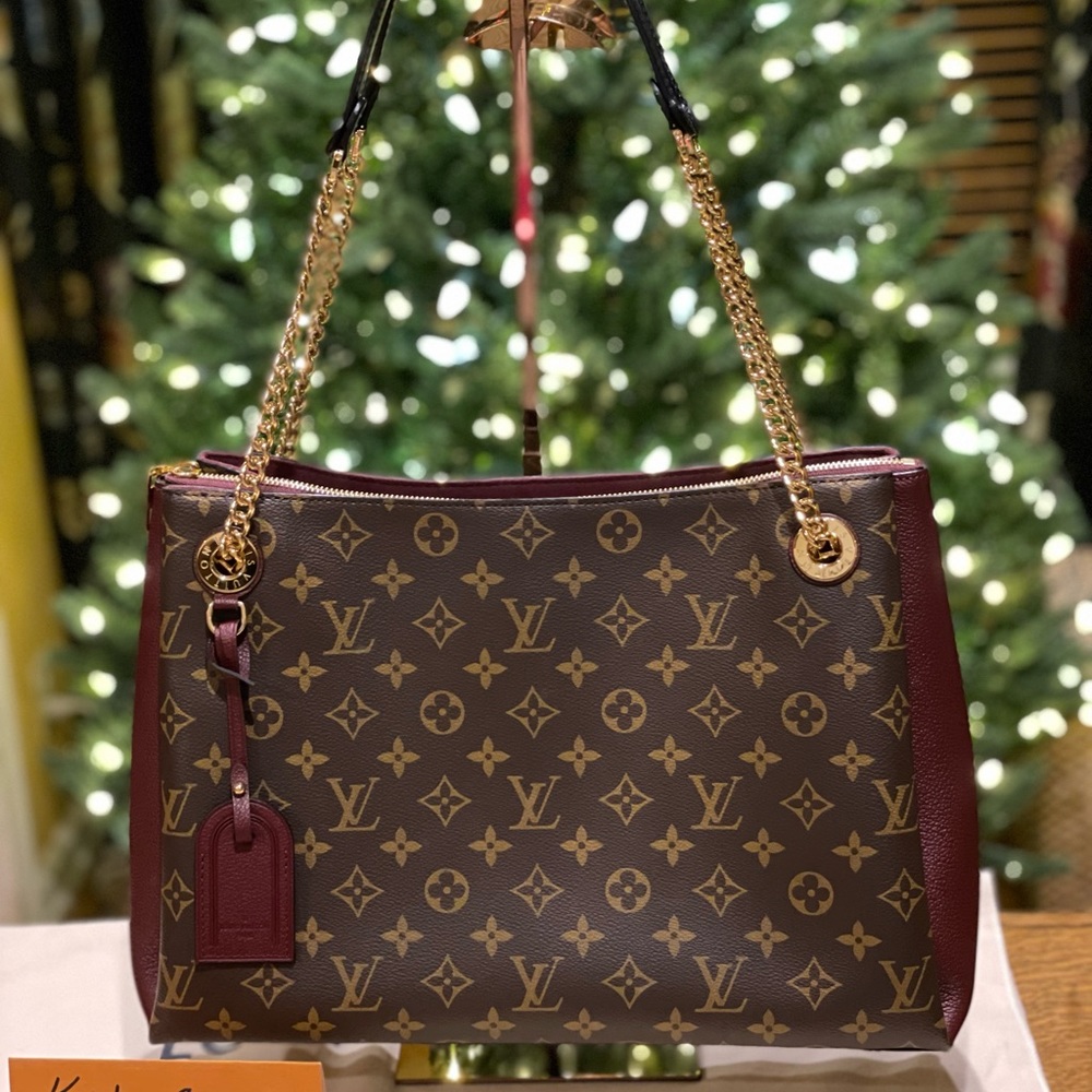 Louis Vuitton Surene Monogram MM Bordeaux